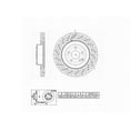 thumbnail image 4 of Winstop Brake Rotor, Front WS252023, Mercedes-Benz S550 2012-2007, 4 of 4