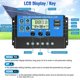 thumbnail image 4 of Controlador de carga solar 10A/20A/30A Panel solar Batería Regulador inteligente, 4 of 4