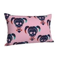 thumbnail image 2 of Harley Quinn Symbol Pillowcase Cushion Pillow Covers With Hidden Zipper Pillow Case Decor For Bed Dorm Sofa Couch Car 16"x24", 2 of 8