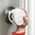 thumbnail image 1 of 4 Pack Door Knob Safety Cover For Kids, Child Proof Door Knob Covers, Baby Safety Door Knob Handle Cover Lockable Design, 1 of 5
