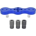 thumbnail image 1 of Stud Drill Guide - Drill Guide Jig Positioner(蓝色), 1 of 5