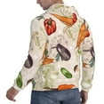 thumbnail image 4 of Bingfone Cute Vegetables Men'S Drawstring Hoodie Long Sleeve Pocket Sweatshirts-Large, 4 of 9