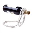 thumbnail image 2 of Novedad en Estante para Vino con Collar de Perlas, Estante para Vino Flotante con Collar de Perlas Artificiales, Estante para Vino Tinto Suspendido Colgante de Metal, 2 of 6