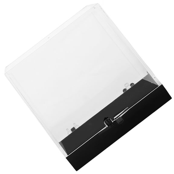 ULTNICE Pebble Stone Sample Display Box Mineral Specimen Display Case Plastic 1Pack