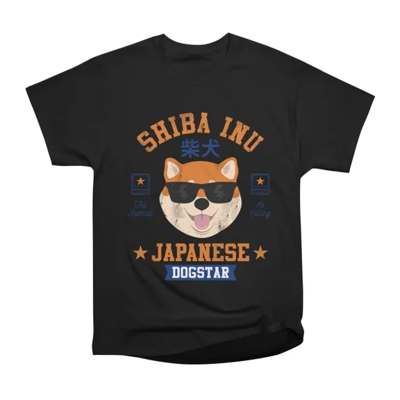 Shiba Inu Japanese Dogstar T-Shirt Tee Gift For Him Merch For Her Apparel For Friend