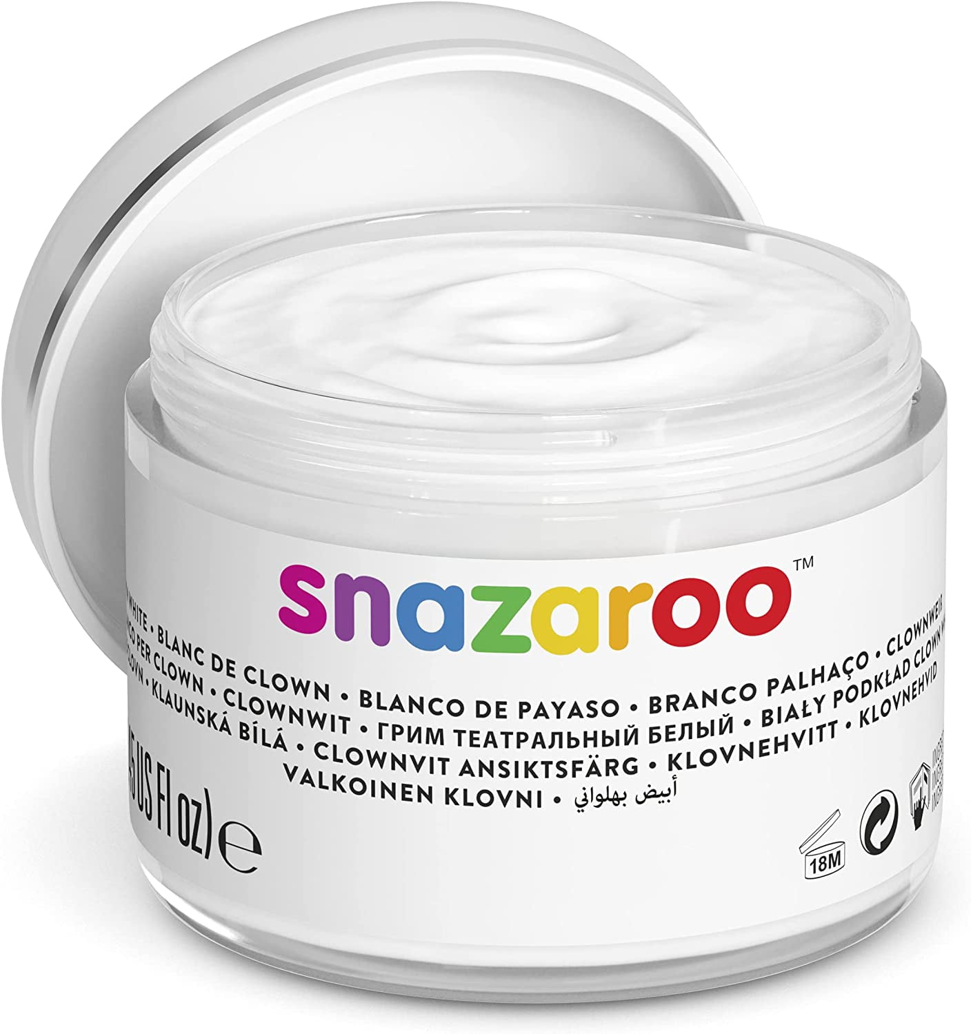 Snazaroo Face Paint, White 