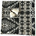 thumbnail image 5 of DecorShore Decorative Throw Pillow Cover Tribal Boho Woven Pillowcase with Tassels Soft Square Pillow Sham Cushion Case for Sofa Couch Bedroom Living Room 18X18 Inch Gray Ivory Peach, 5 of 6