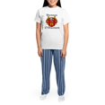 thumbnail image 4 of CafePress - Brennan In Irish/English Women's Light Pajamas - Women's Short Sleeve Print T-Shirt and Pants Light Cotton Pajama Set, 4 of 7