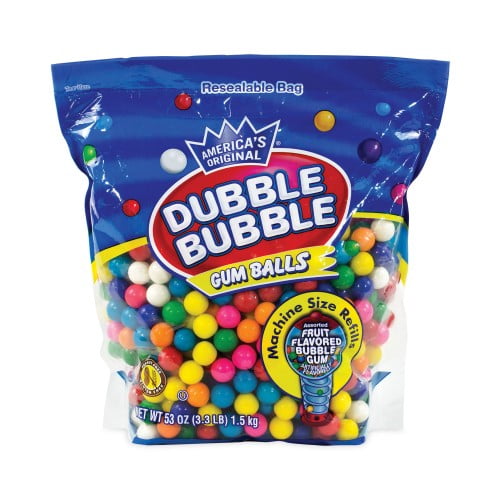 Original Gum Balls, 3.3 lb Bag, Assorted Flavors, Ships in 1-3 Business Days Original Gum Balls, 3.3 lb Bag, Assorted Flavors, Ships in 1-3 Business Days