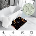 thumbnail image 3 of Note Polyester Non-Slip Machine Washable Bath Rug Door Carpet Chair Rug, 3 of 6