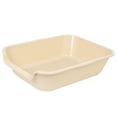thumbnail image 2 of Caja de arena para gatos Ying Tutu, paquete de 2 unidades, extra grande, ABS, 51 x 39 cm, 2 of 7
