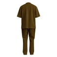 thumbnail image 3 of African clothing for Men long sleeve tops and pant suit set party wedding clothes, 3 of 5