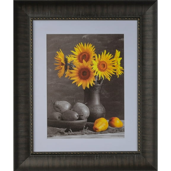 3" Polystyrene Picture Frame by WholesaleArtsFrames-com 4x6, 1996 Series Mahogany & Brown - Made In USA