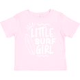 thumbnail image 3 of Inktastic Little Surf Girl with Surfboard Girls Toddler T-Shirt, 3 of 5