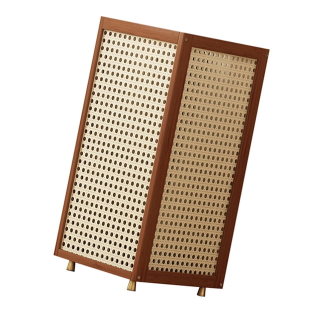 Cubo de almacenamiento para paraguas portátil, práctico, independiente, transpirable y estable. Marrón