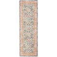 thumbnail image 4 of Amer Rugs Century Light Blue Bordered Area Rug 3'11"x5'11", 4 of 8
