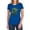 Royal, variant on DCO Spray Sketch League Women's T Shirt, Athletic Heather, Large