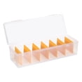 thumbnail image 3 of Uxcell Cable Organizer Box, Cord Management Plastic Box with Lids & Removable Dividers, 3 of 7
