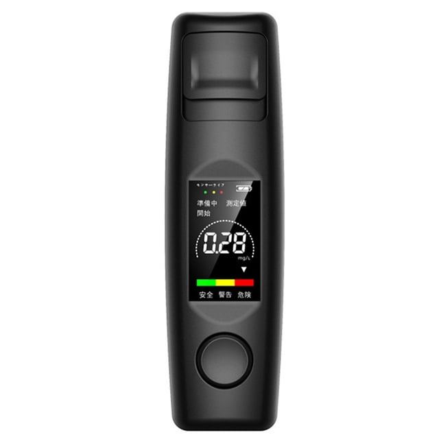 Matsuzay Probador de conducción borracho esencial para adultos, pantalla Digital, carga USB, pantalla LCD, analizador de aliento, Detector de medición Electrónica