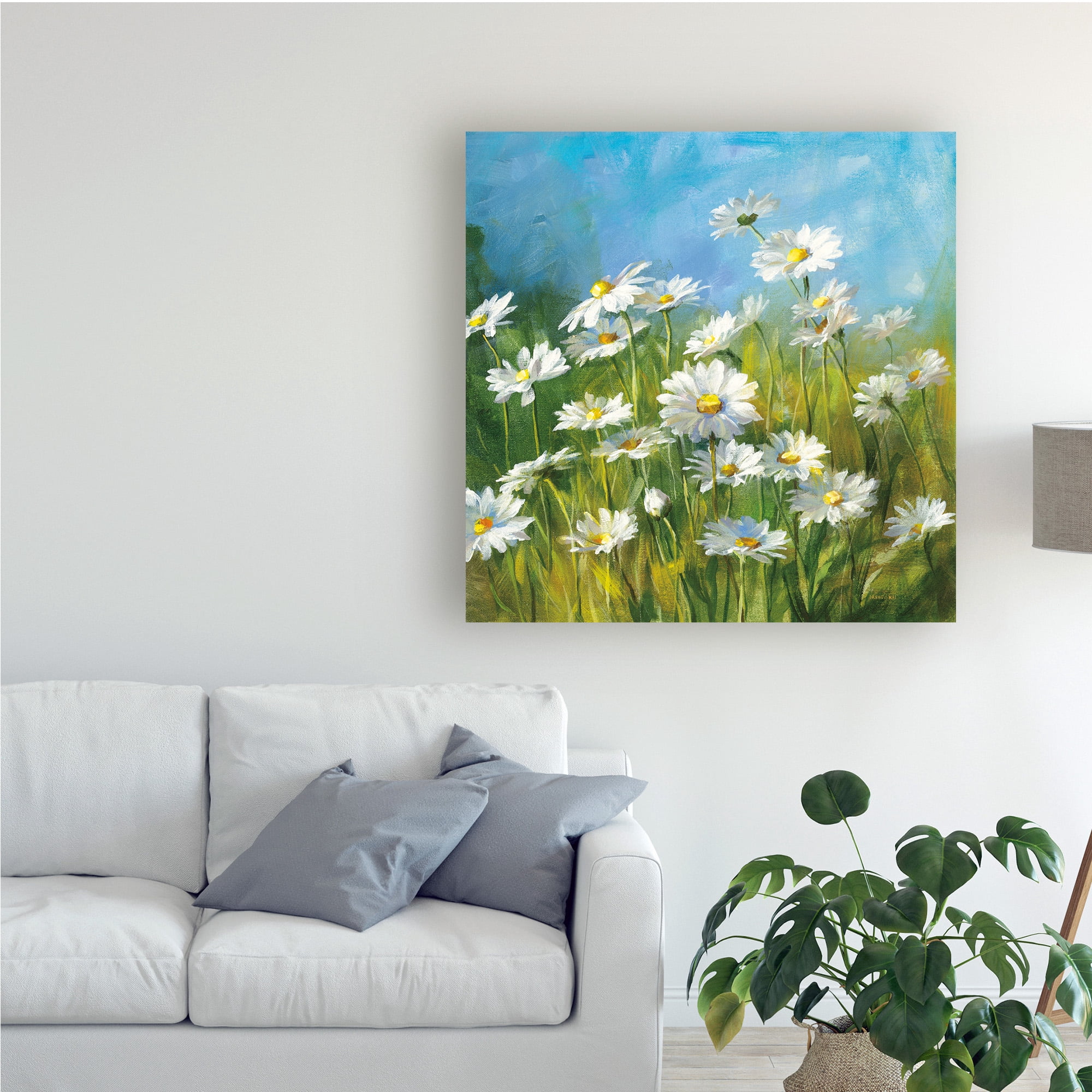 Trademark Fine Art 'Summer Field II' Canvas Art by Danhui Nai