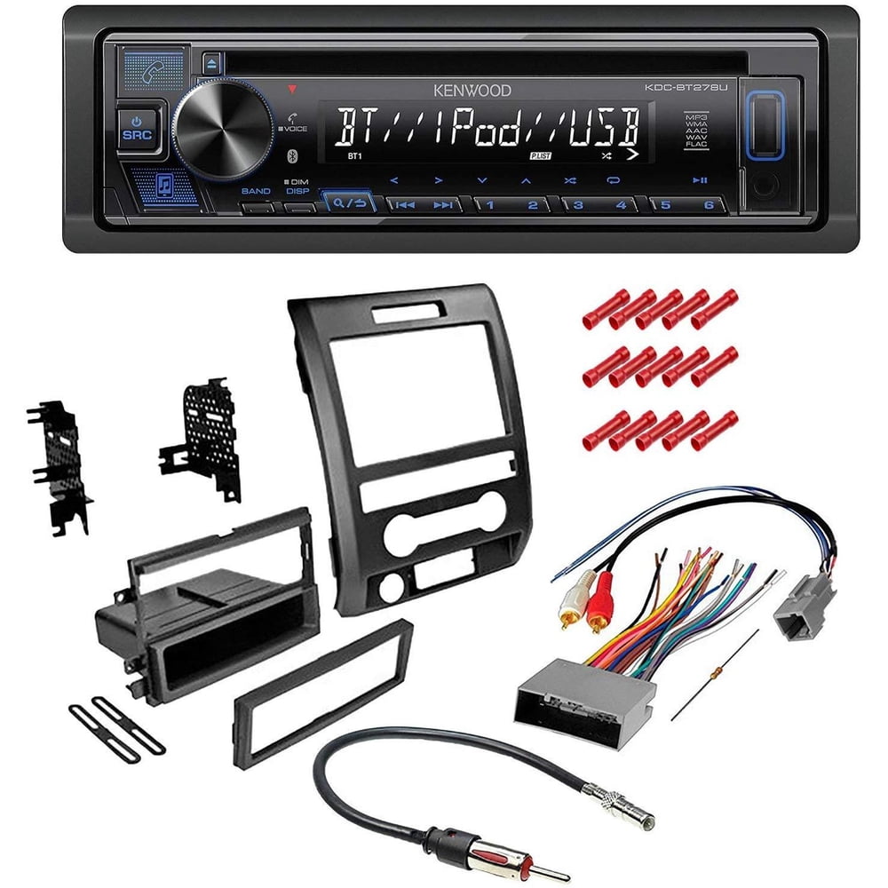 KIT8122 Kenwood Car Stereo with Bluetooth for 20132014 Ford F150