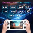 thumbnail image 2 of AILKIN Handheld Game Console with 4.0Inch Large Screen,128GB Expandable Handheld Game Console for Adult,Black, 2 of 6
