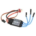 thumbnail image 4 of Pieza De Reparación De Juguetes RC, Buena Capacidad Antiinterferencias Controlador De Velocidad Eléctrico RC Enchufe En T Cable Largo Negro Para Aviones De Ala Fija, 4 of 7