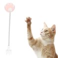 thumbnail image 3 of <p>Pet Teaser Toy, Metal Wire Spring Funny Cat Stick Funny Cat Stick At Elastic Spring Toy Pet Interactive Toy  For Cat Cages</p>, 3 of 7