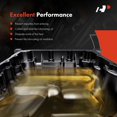 thumbnail image 4 of A-Premium Transmission Oil Pan with Drain Plug Compatible with Hyundai Accent 2000-2010, Dodge Attitude 2006-2008, Verna 2004-2005, Kia Rio, 4 of 9