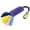 Purple, variant on Interactive Microfiber Tug Toy with Bungee Handle – Durable Pull and Shake Toy for Puppy Training,Indoor Outdoor Pet Play