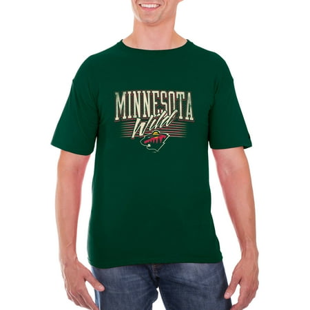 Minnesota Wild T-shirt - NHL Minnesota Wild Big Men's Classic-Fit Cotton Jersey T-Shirt