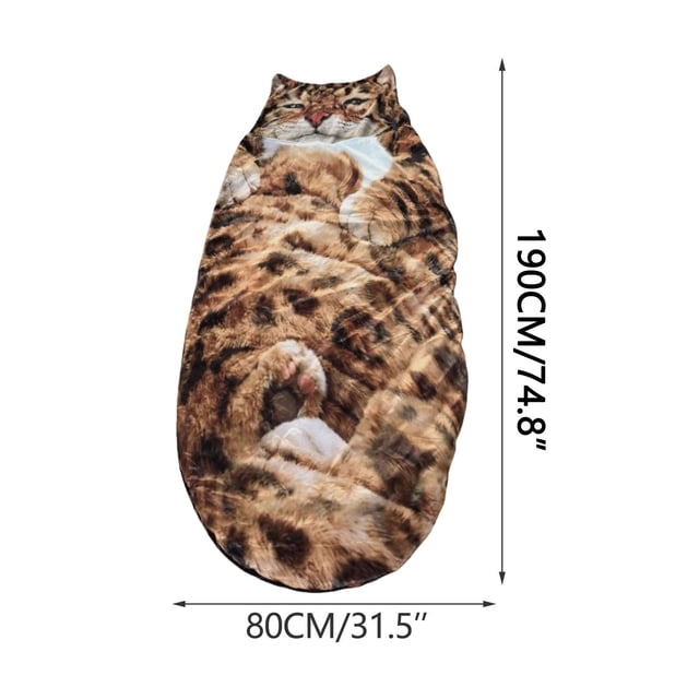 Sacos de Dormir para Adultos para Acampar Adorables Gatos Sobres Saco de Dormir para Noches Frías, Viajes de Acampamiento, Dormir Y Descansar en Casa