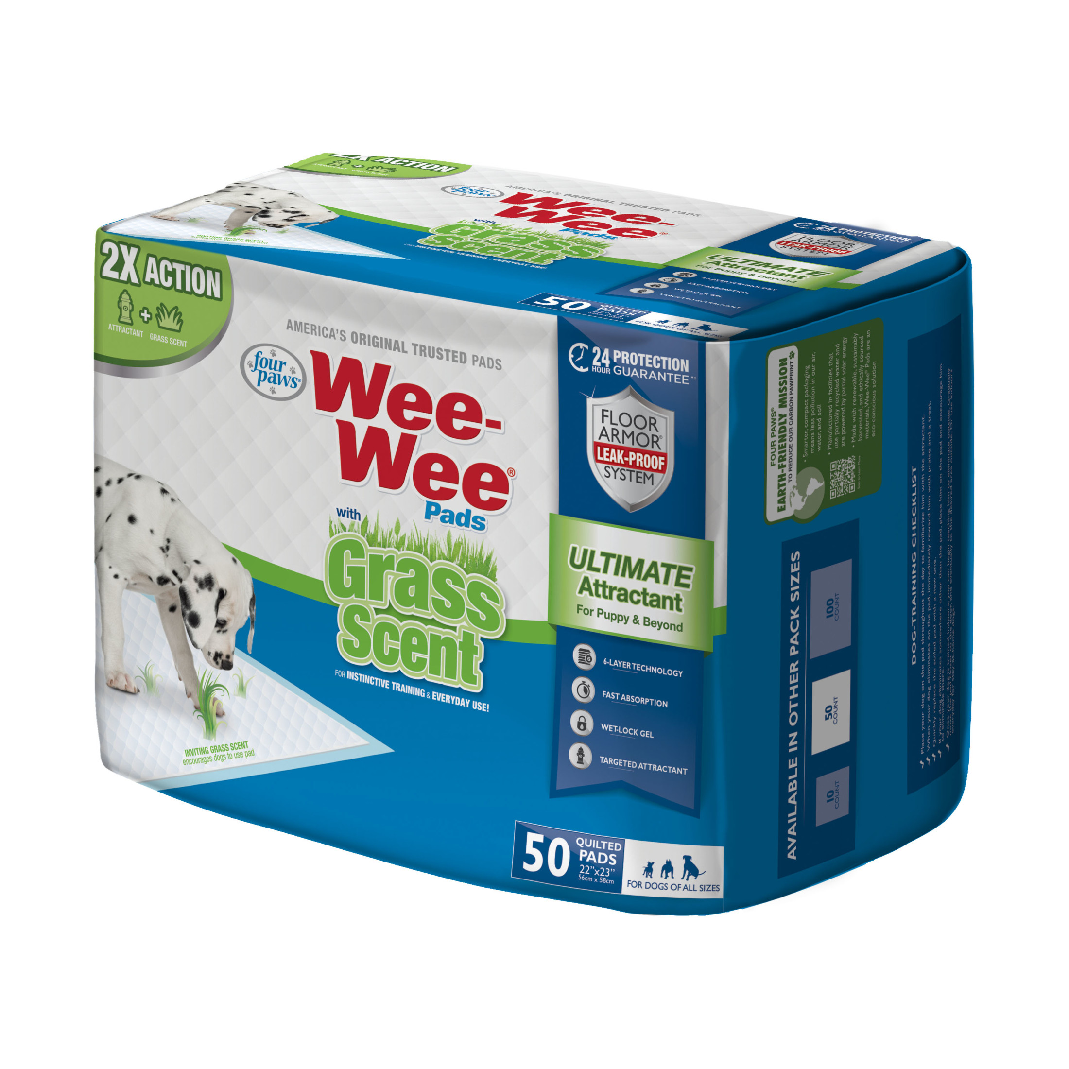 Four Paws Wee-Wee Ultimate Attractant Dog Pads 22x23 photo 6