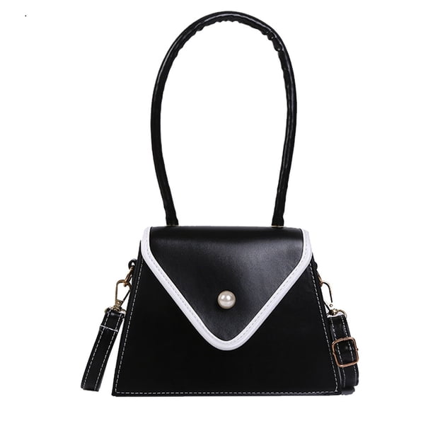 Bolso de hombro para mujer pequeño bolso de mensajero bolso ligero de cuero de moda