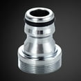 thumbnail image 3 of 2pcs Faucet Adapter Garden Hose Brass Plug-in Coupling M22 IG M24 AG Connection, 3 of 8