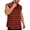HGG449-Watermelon Red, variant on Yaoyar Mens Sleeveless Shirt Casual Summer Tank Top Button Up Sleeveless Beach Shirts with Chest Pocket