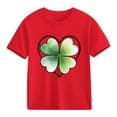 thumbnail image 1 of hengsof Chemises pour Enfants T-Shirts Graphiques à Manches Courtes Hauts Décontractés Quotidiens, 1 of 3