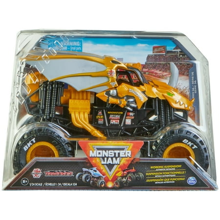 Monster Jam, Bakugan Dragonoid Die-Cast Monster Truck, 1:24 Scale