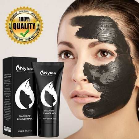 Blackhead Remover Mask [Removes Blackheads] - Purifying Quality Black Peel off Charcoal Mask - Best Mud Facial Mask 60