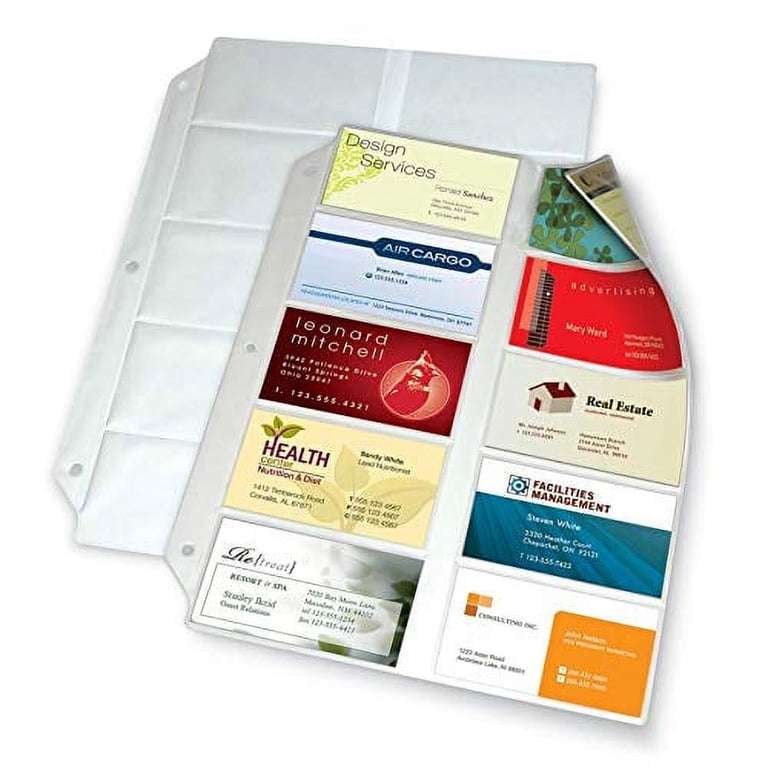 Office Depot Business Collection Card File Binder Refill Pages, 8 1/2in. x 11in., Pack Of 10, 7856 000 - Walmart.com Office Depot Business Collection Card File Binder Refill Pages, 8 1/2in. x 11in., Pack Of 10, 7856 000 - Walmart.com