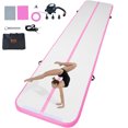 thumbnail image 1 of VEVOR Gymnastics Air Mat, 4 inch Thickness Inflatable Gymnastics Tumbling Mat, Tumble Track with Electric Pump, Training Mats, 1 of 9