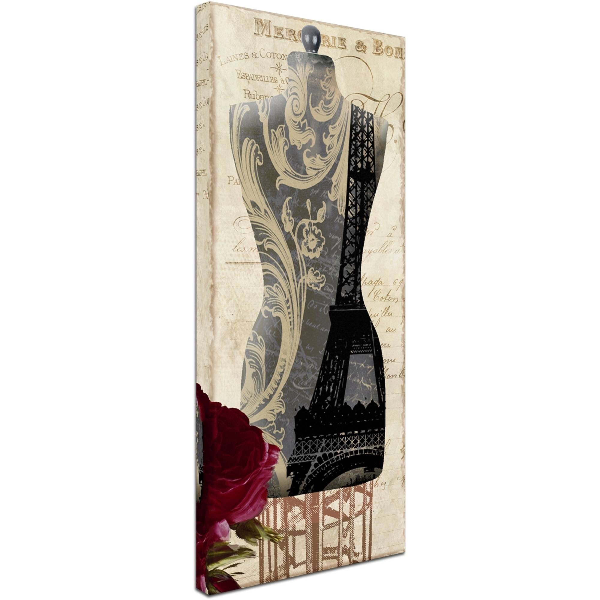 Trademark Fine Art "Paris Seamstress II" Canvas Art by Color Bakery