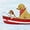 Good Buoy - 13" x 22", variant on STUDIOCHIC Home Americana Indoor/Outdoor Decorative Pillow