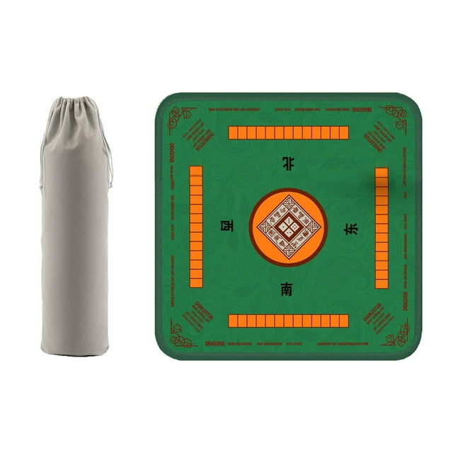 Noise Reducing Mahjong Table Mat for Poker & Card Games - Non- Game for Quiet Play