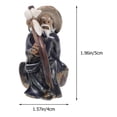 thumbnail image 4 of EeaseMX 2 figuras de jardín de hadas, bonsái artesanales, adorno de persona, muñeca en miniatura, 4 of 7