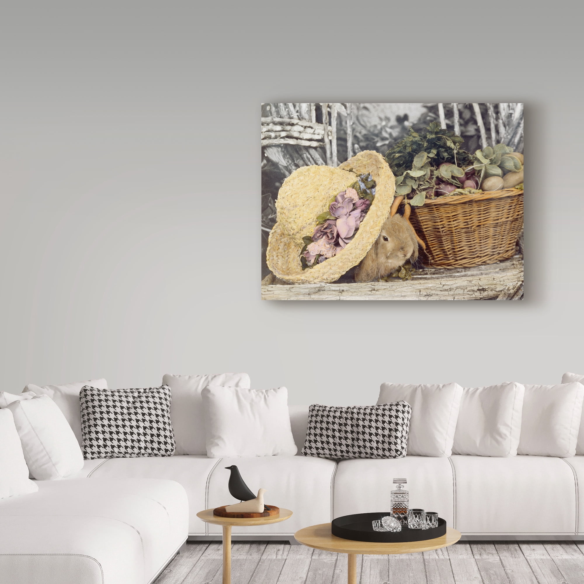 Trademark Fine Art 'Hide And Seek' Canvas Art by Sharon Forbes