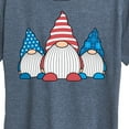 thumbnail image 3 of Instant Message - Patriotic Gnomes  - Women's Short Sleeve Graphic T-Shirt, 3 of 6