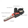 thumbnail image 4 of Belt Sander Multifunction Mini Sanding Belt Adapter Bandfile Sander for 4.5 Inch and 5 Inch Electric Angle Grinder, 4 of 6