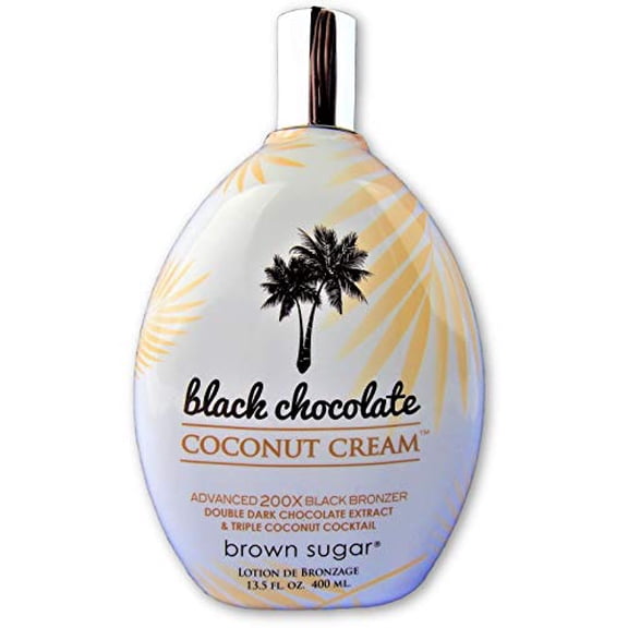 Brown Sugar BLACK CHOCOLATE COCONUT CREAM 200X Bronzer - 13.5 oz