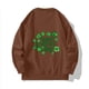 thumbnail image 4 of Ceisia Men's St. Patrick's Day Clover Print Sweatshirt | Relaxed Winter Festive Casual Pullover Gift, 4 of 5